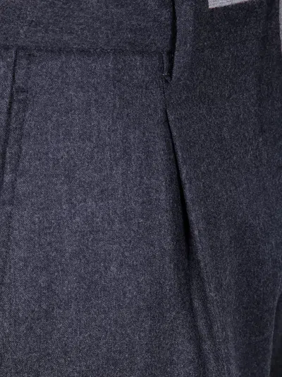 Barba Napoli Roma Pleated Drawstring Trousers