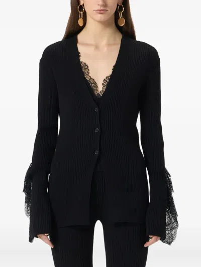 Blumarine Black Top In Black
