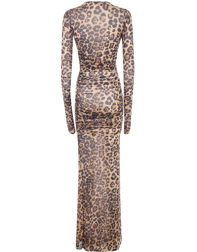 Blumarine Print Jersey Dress In Multi