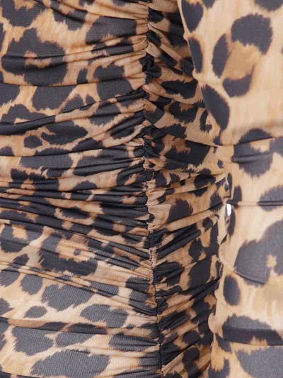 Blumarine Print Jersey Dress In Multi