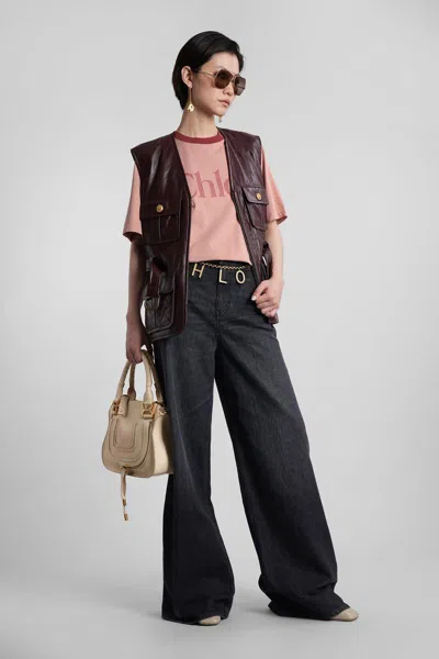 Chloé Jeans In Black Cotton In Black