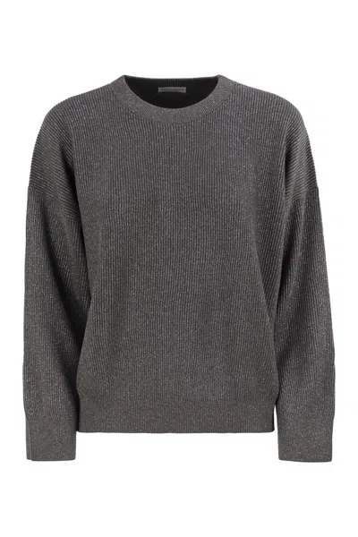 Brunello Cucinelli Cotton Crewneck Sweater