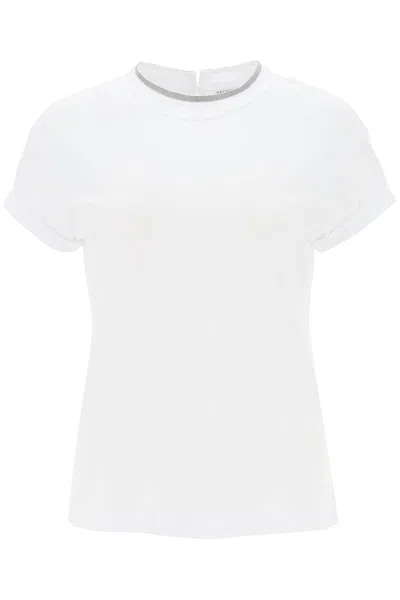 Brunello Cucinelli Cotton T-shirt In White