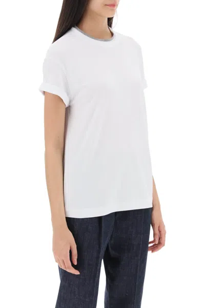 Brunello Cucinelli Cotton T-shirt In White