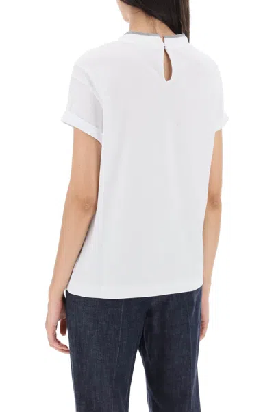 Brunello Cucinelli Cotton T-shirt In White