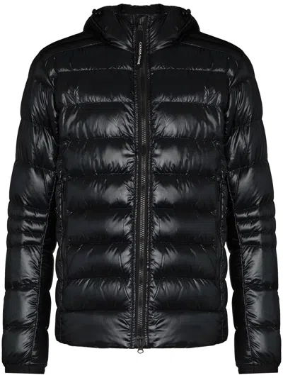 Canada Goose Black Quilted Down Jacket In Black
