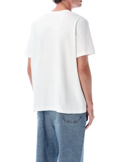 Casablanca Cotton Crew Neck T-shirt With Graphic Print