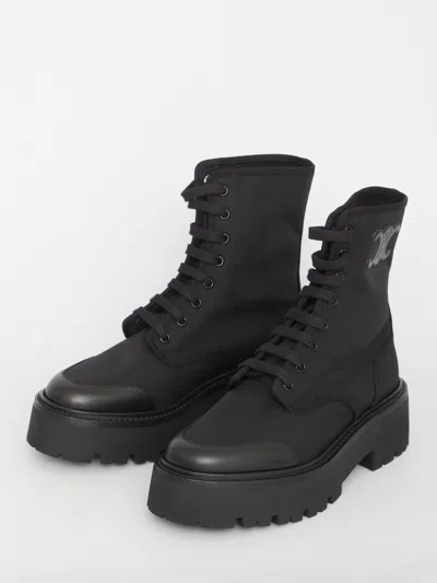 Celine Lace-up Boots