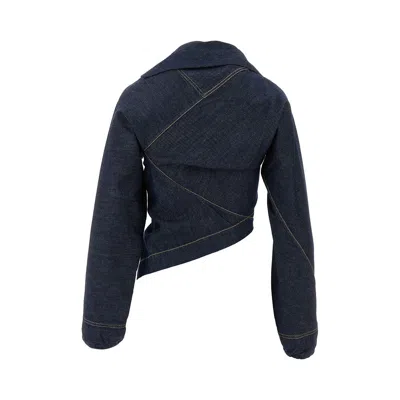 Vivienne Westwood 'natalia' Chambray Draped Shirt
