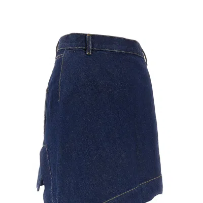 Vivienne Westwood 'sailor' Denim Mini Skirt