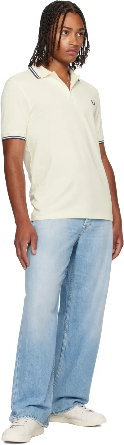 Fred Perry White B721 Leather Sneakers In White