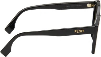 Fendi Lettering Cat-eye Sunglasses