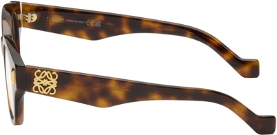 Loewe Full Frame Plain Mirror In Brown