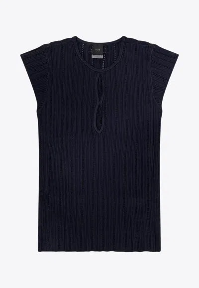 Pinko Ribbed Knit Top