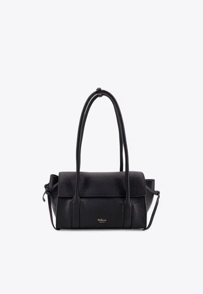 Mulberry Mini Soft Bayswater Grained Leather Shoulder Bag