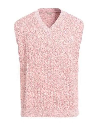 Massimo Alba Man Sweater Red Size Xl Cotton In Pink