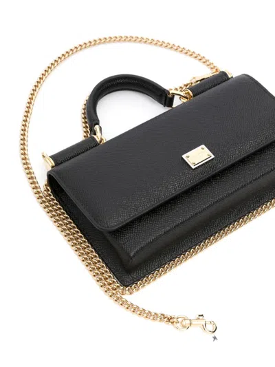 Dolce & Gabbana Black Leather Handbag