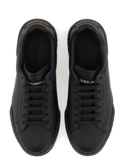 Dolce & Gabbana Portofino Sneakers In Purple