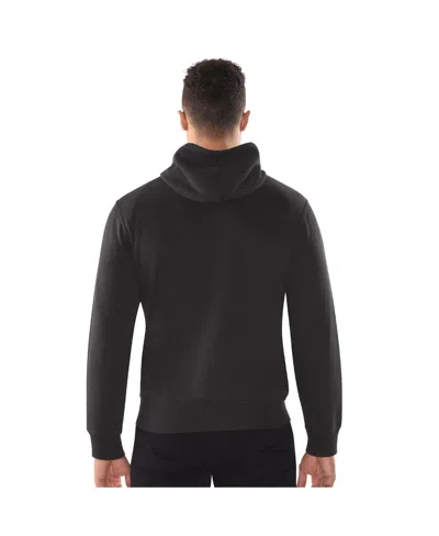 Starter Men's Black Baltimore Orioles Distressed Full-zip Hooded Jacket In Black