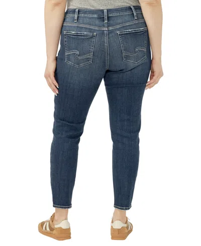 Silver Jeans Co. Plus Size Suki Mid Rise Curvy Fit Skinny Jeans