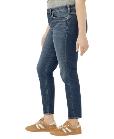 Silver Jeans Co. Plus Size Suki Mid Rise Curvy Fit Skinny Jeans
