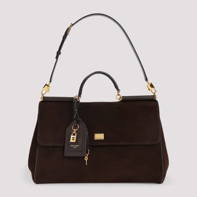 Dolce & Gabbana Sicily Soft Suede Bag