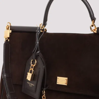 Dolce & Gabbana Sicily Soft Suede Bag