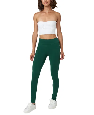 Hue Women's Mid-rise Tech Pocket Leggings