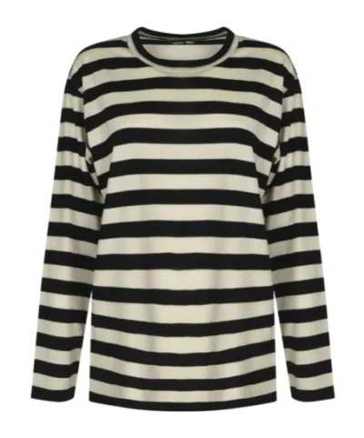 Junya Watanabe Striped Crew Neck Top