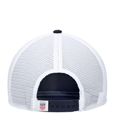 Nike Men's And Women's Navy Uswnt Rise Trucker Adjustable Hat