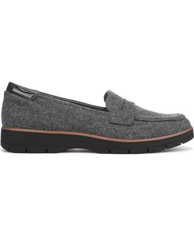 Dr. Scholl's Women's Nice Day Lug Sole Loafers In Gray