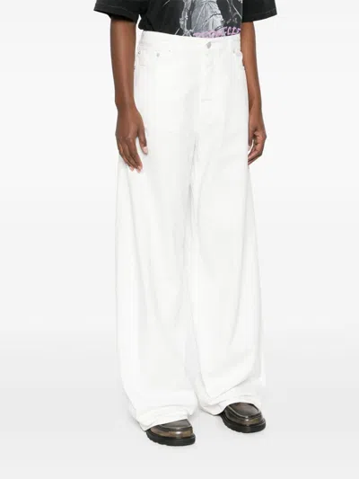 Haikure Bethany Wide-leg Jeans In White