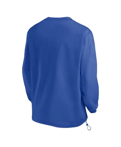 Jordan Men's Royal Florida Gators 2024 Sideline Pullover Windshirt In Blue