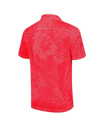 Tommy Bahama Men's Crimson Alabama Crimson Tide Sport Santiago Paradise Polo Shirt In Red