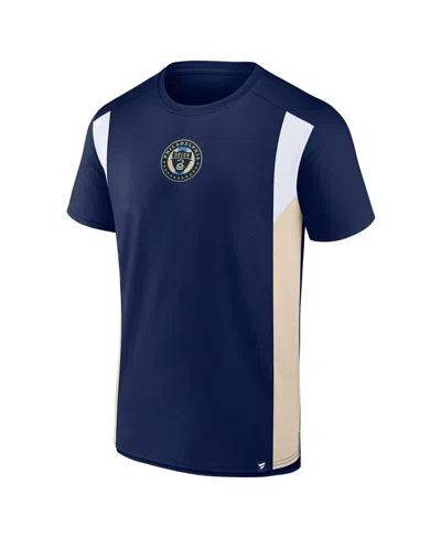 Fanatics Men's Navy Philadelphia Union Golden Goal T-shirt In Blue
