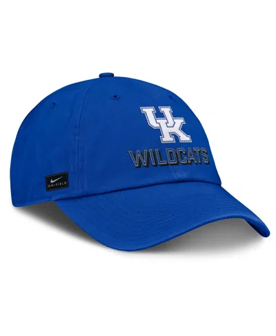 Nike Men's Royal Kentucky Wildcats 2025 On-field Club Adjustable Hat