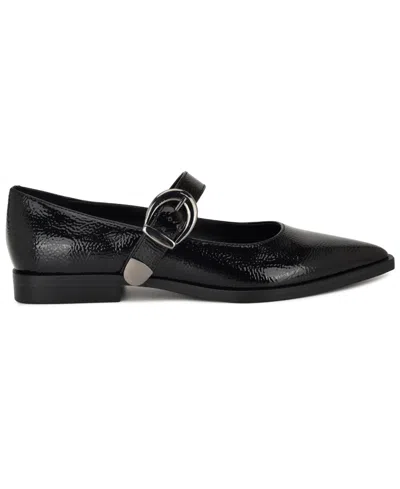 Nine West Women's Katrel Mary Jane Pointy Toe Flats