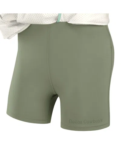 Fanatics Women's Cream Dallas Cowboys Studio Wellness Skorts