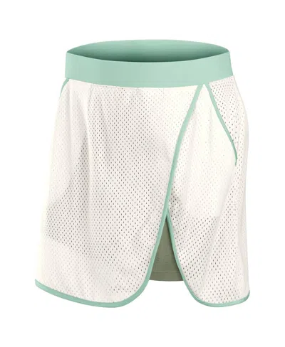 Fanatics Women's Cream Dallas Cowboys Studio Wellness Skorts