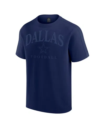 Fanatics Men's And Women's Navy Dallas Cowboys Elements Flex Tri-blend T-shirt
