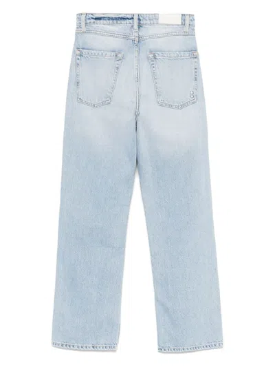 Icon Denim Logo Denim Jeans In Blue