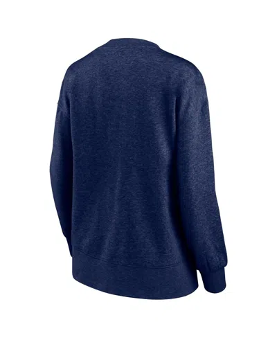 Fanatics Women's Heathered Navy Cal Bears Jump Distribution Pullover Sweatshirt
