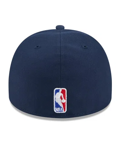 New Era Men's Navy Denver Nuggets 2025 Nba Draft A-frame 59fifty Fitted Hat