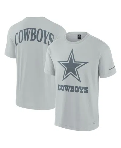 Fanatics Men's And Women's Gray Dallas Cowboys Elements Iconic T-shirt