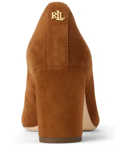 Ralph Lauren Women's Lanette Block-heel Pumps