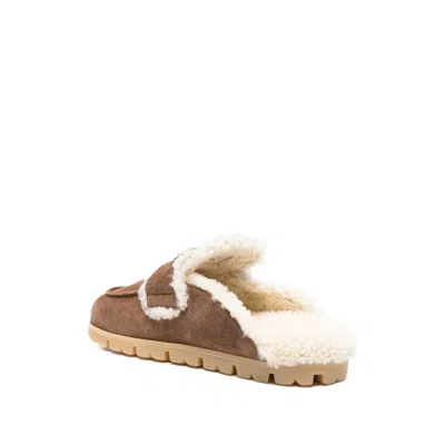 Prada Round Toe Slippers
