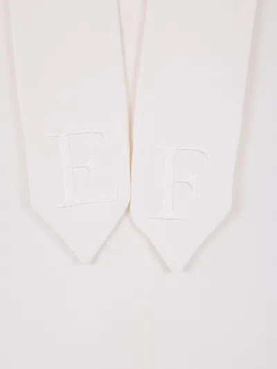 Elisabetta Franchi Scallop-edge Embroidered Blouse