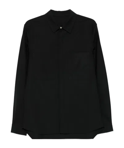 Rick Owens Double-pocket Long-sleeve Shirt