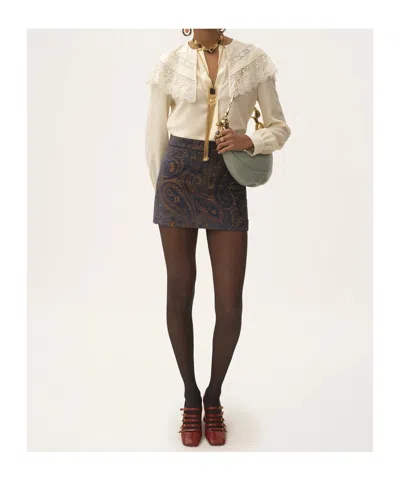 Chloé Long-sleeved Shirt In Neutral