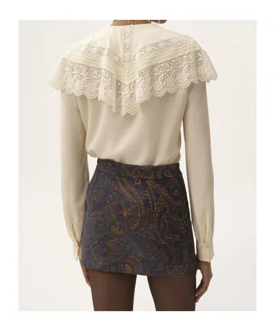 Chloé Long-sleeved Shirt In Neutral